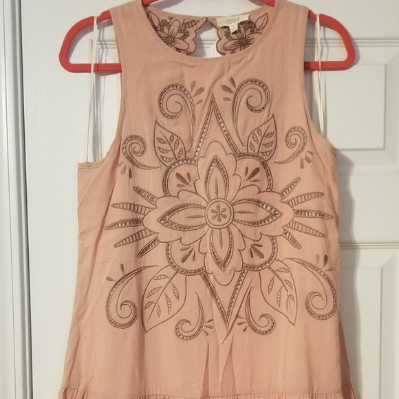 ODDY Dresses & Skirts - Womens ODDY Pinky-Mauve Dress Size M Keyhole Back